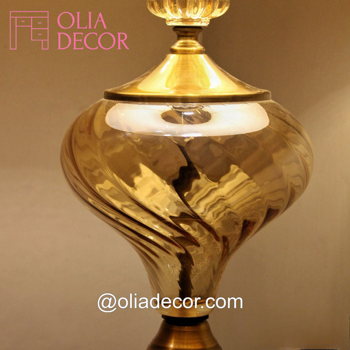 Crystal Clear Table Lamp