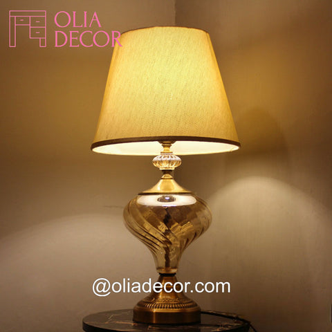 Crystal Clear Table Lamp